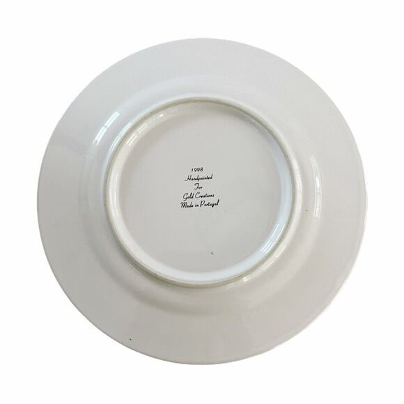 Made in Portugal Gold Creations 8” “Mint” Tidbit Dish - Picture 2 of 7